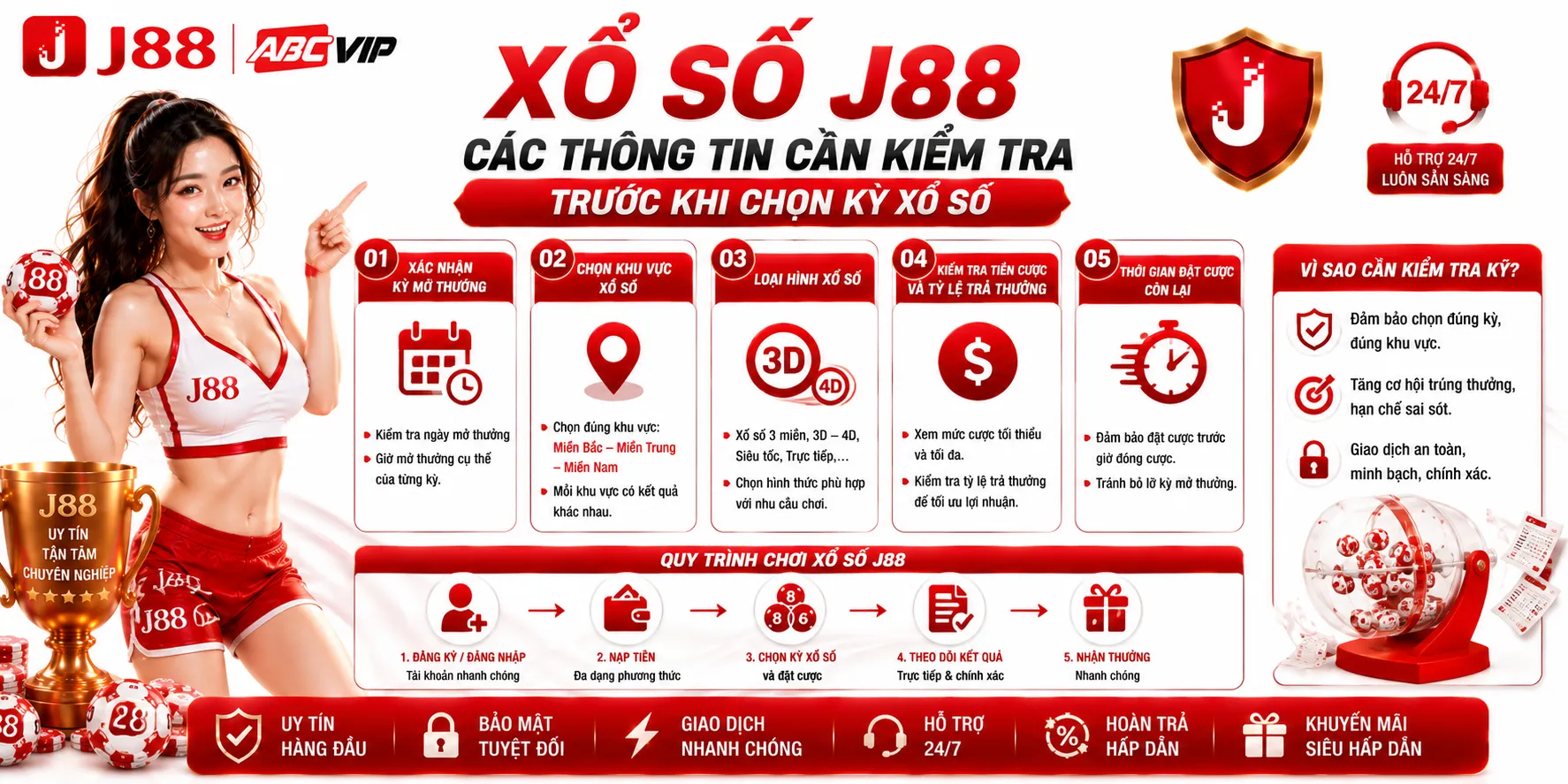 Xổ Số J88 – Hình Thức Và Cách Theo Dõi Kết Quả 1 Các thông tin cần kiểm tra trước khi chọn kỳ xổ số
