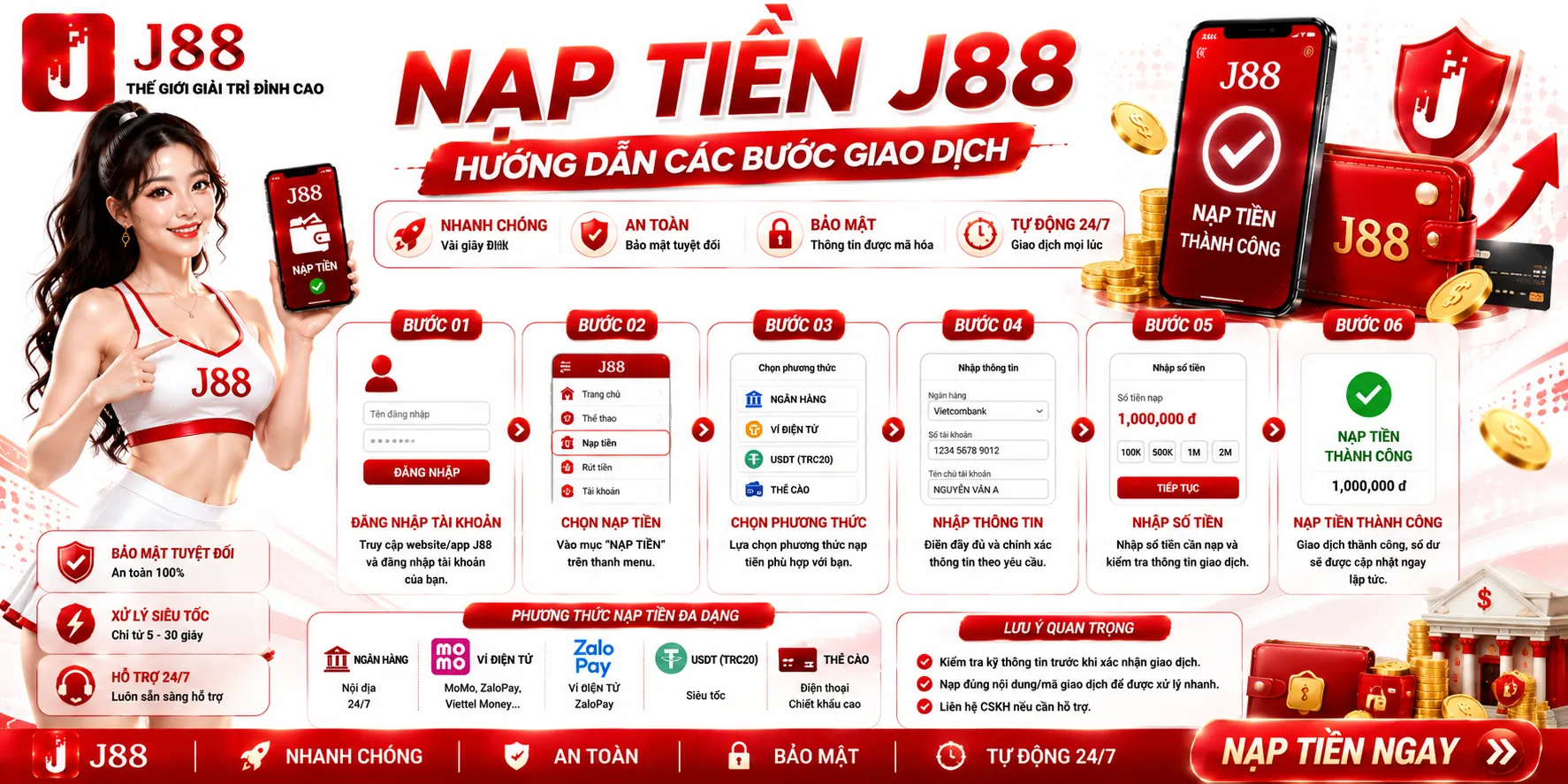 Nạp Tiền J88